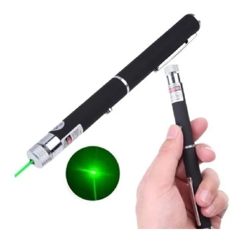 Puntero Laser Verde Recargable 3 Modos De Luz Alto Alcance