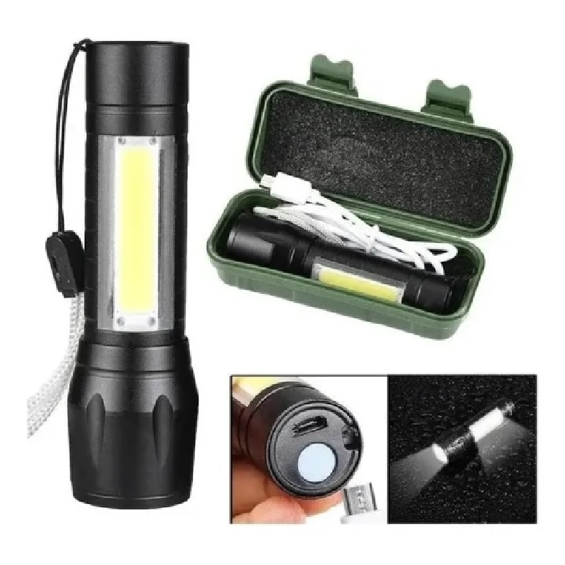 Mini linterna LED pequeña y linterna de camping Combo de 4