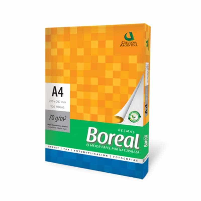 Resma Hojas A4 Boreal 70gr X500 Hojas Recargas Rafaela 3963