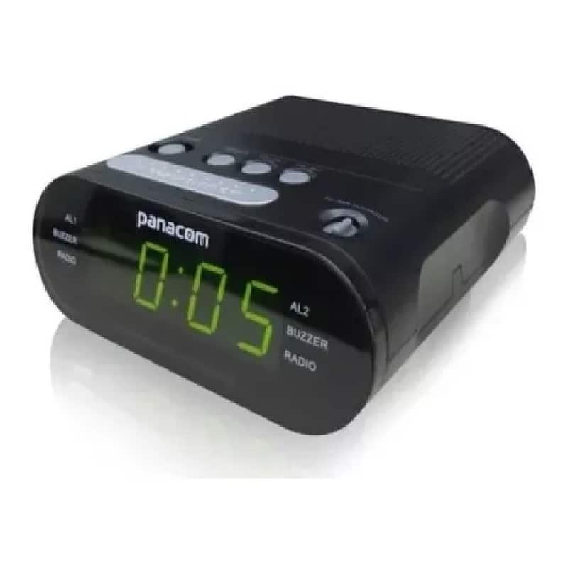 Radio reloj con sintonizador FM digital display LED y 2 alarmas ajustables  Grundig SCN340